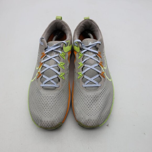 Nike React Pegasus Trail 4 Men's Size 14 Gray Running Shoes Sneakers DJ6158-002 - Picture 2 of 9